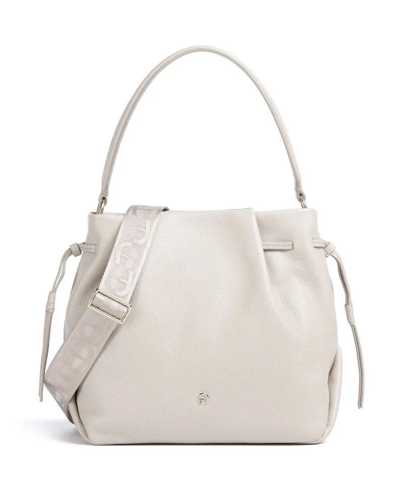 Aigner Paola M Bucket bolso de mano fog beige