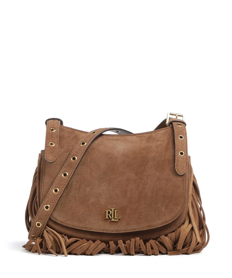 Lauren Ralph Lauren Marcy Medium Bandolera light tobacco