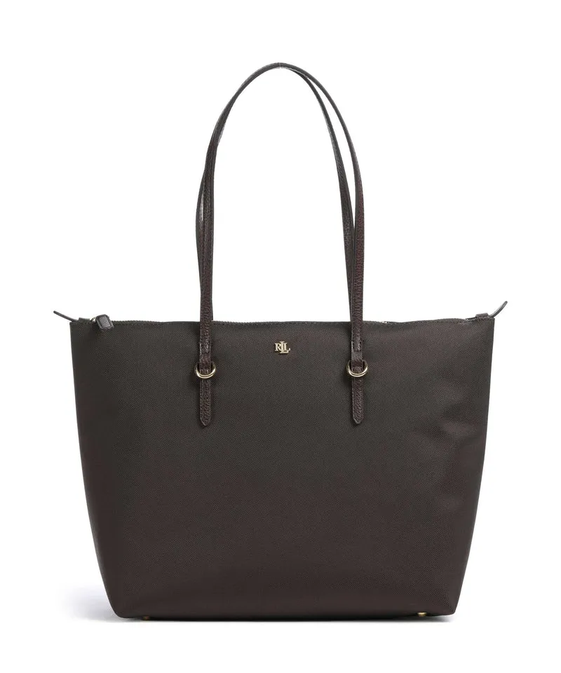 Lauren Ralph Lauren Keaton 26 Bolsa shopping chestnut brown