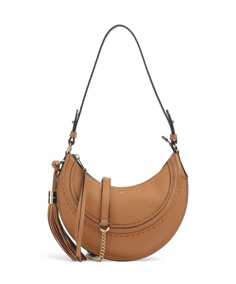 Lancel Hobohème S Bolso de hombro camel