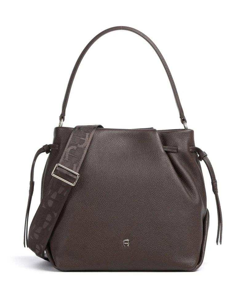 Aigner Paola M Bucket bolso de mano soil brown