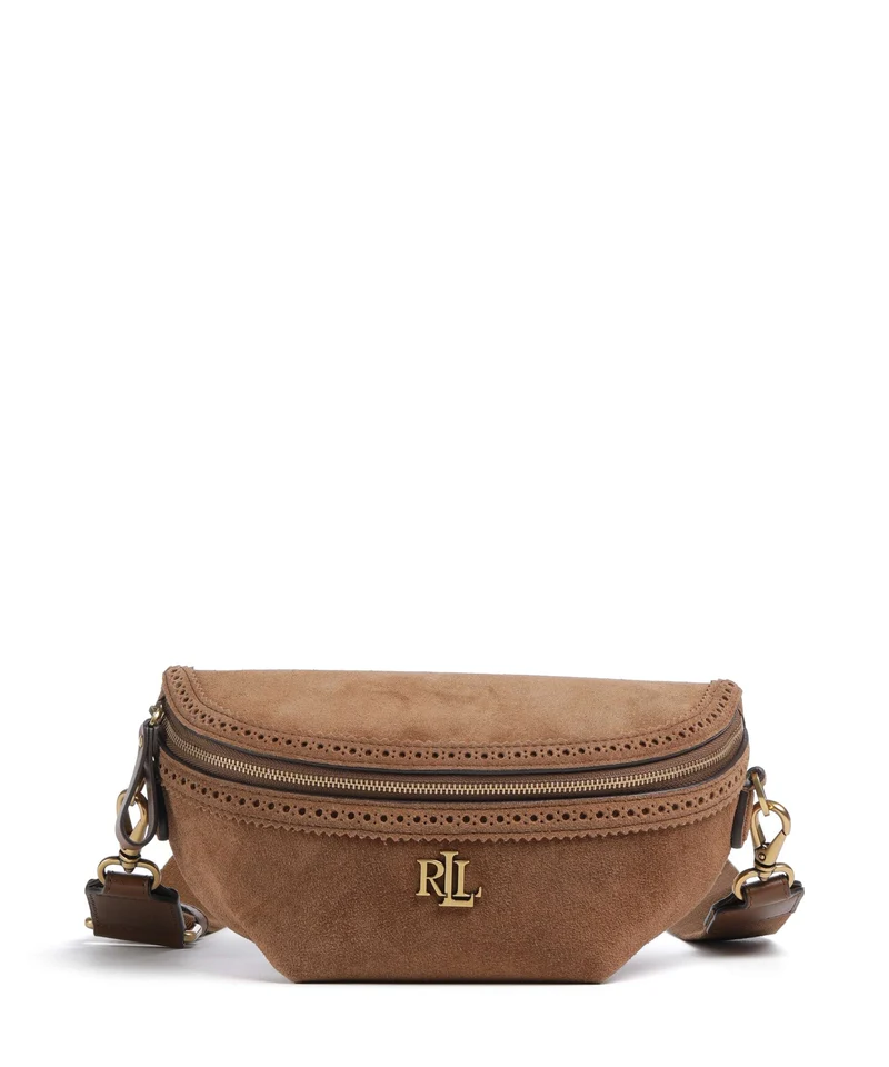 Lauren Ralph Lauren Marcy Riñonera light tobacco