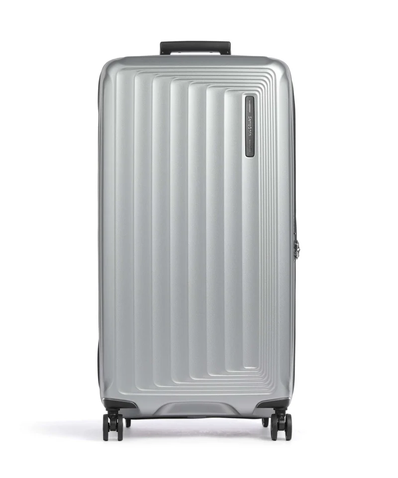 Samsonite Nuon Maleta con 4 ruedas matt silver