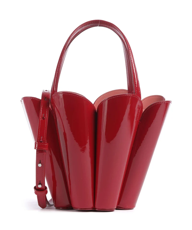 Kate Spade New York The Spade Bucket bolso de mano dark scarlet