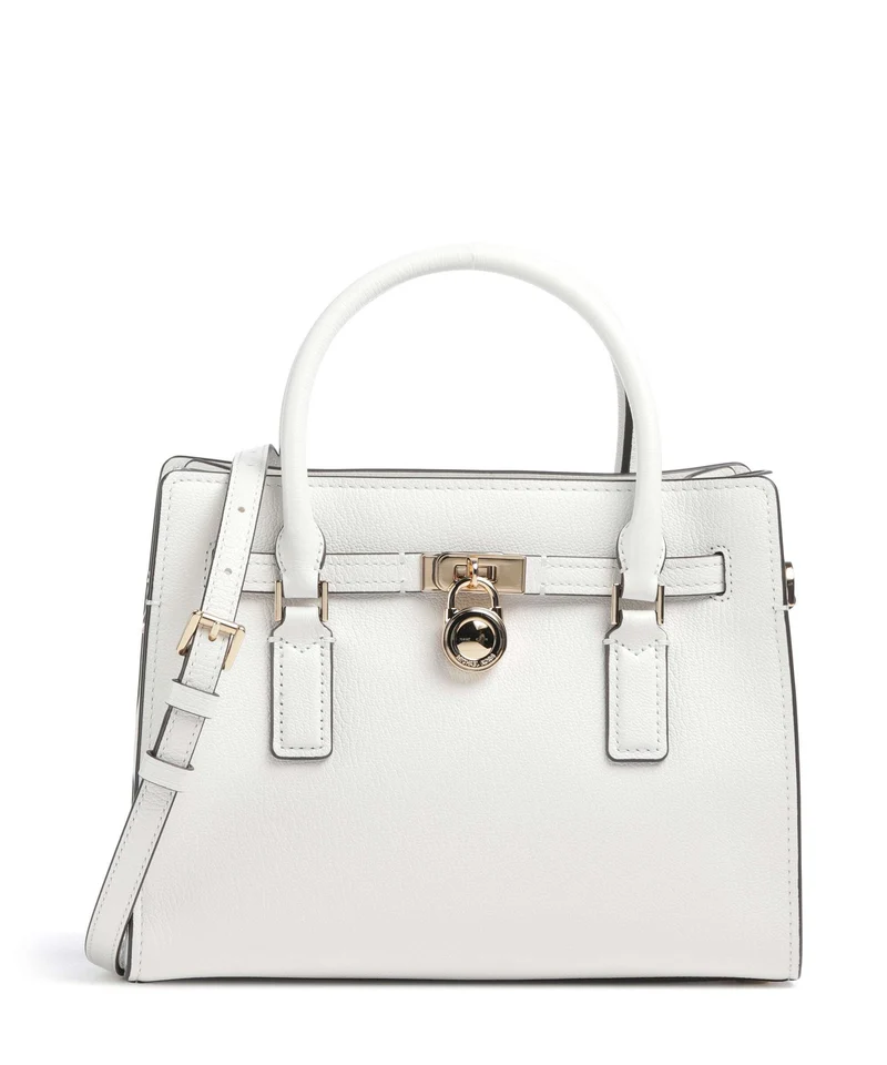 Michael Kors Hamilton Moderne Small Bolso de mano optic white