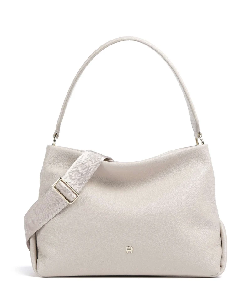 Aigner Paola S Bolso de hobo fog beige