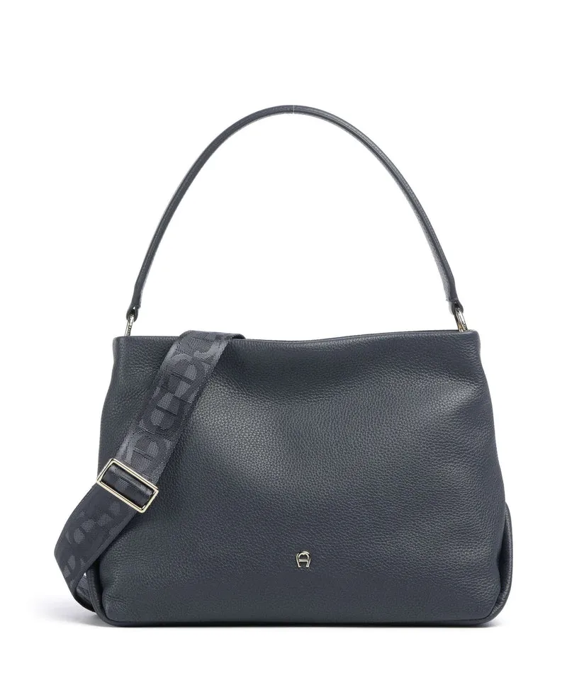 Aigner Paola S Bolso de hobo cosmic blue