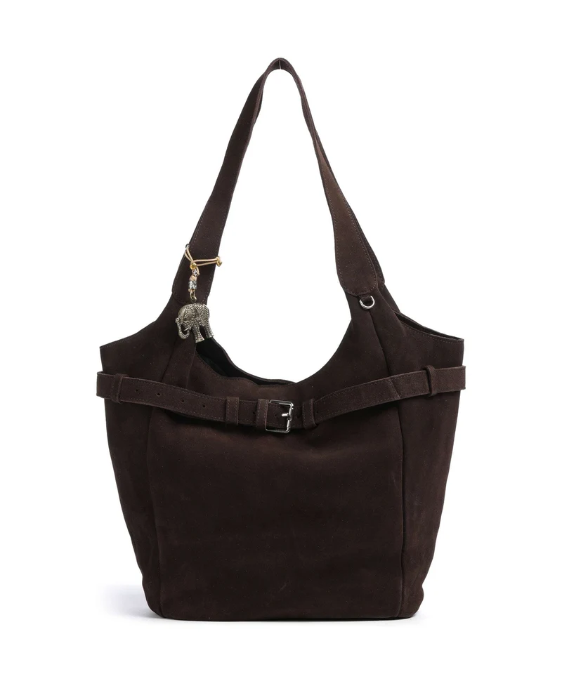 Anokhi Bolso de hobo chocolate