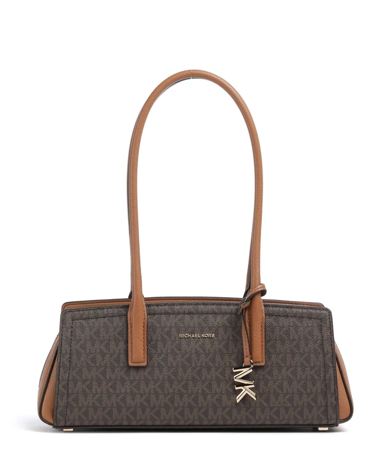 Michael Kors Laila Small Bolso de hombro brown/acorn
