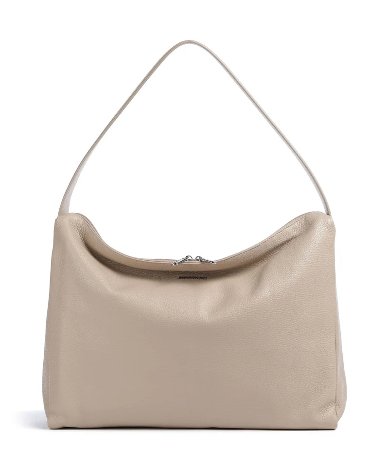 Mandarina Duck Mellow Leather Bolso de hobo warm taupe