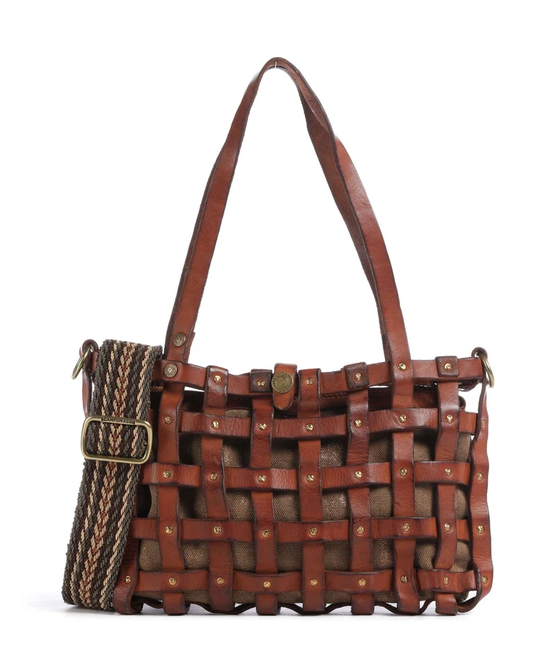 Campomaggi Bolso de hombro cognac/bronze