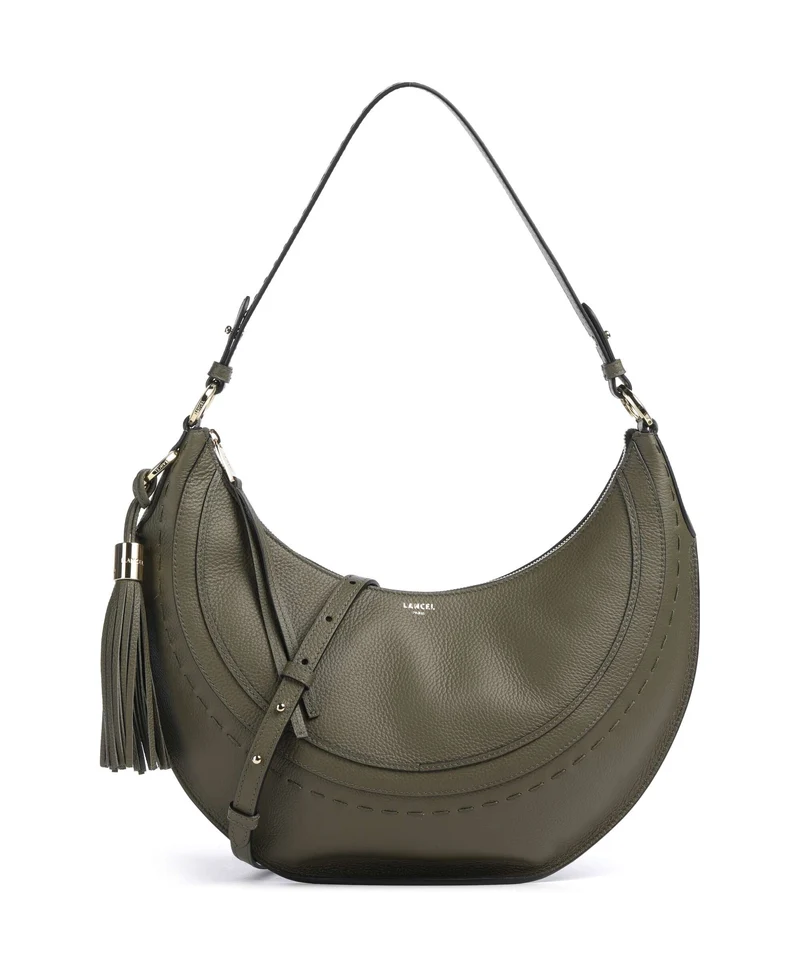 Lancel Hobohème M Bolso de hobo dark khaki