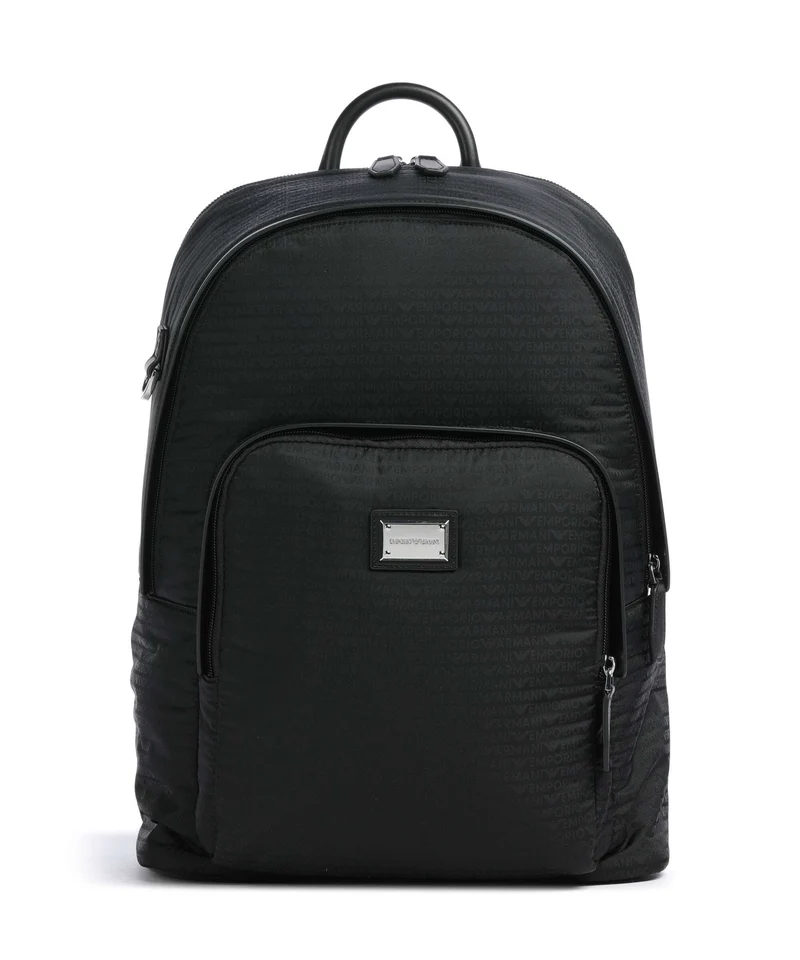 Emporio Armani Monogram Mochila black beauty