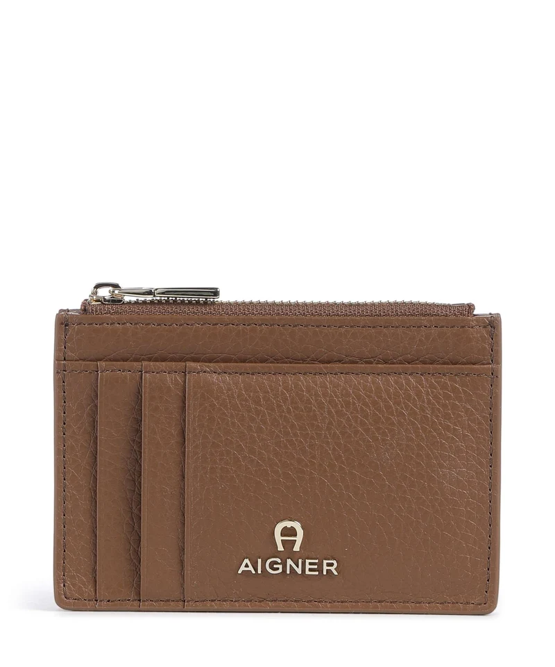 Aigner Fashion Tarjetero saddle brown