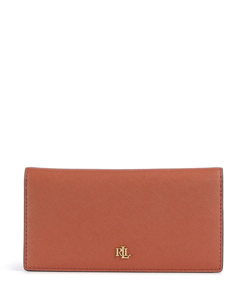 Lauren Ralph Lauren Medium Monedero red terracotta