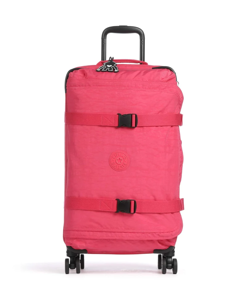 Kipling Basic Spontaneous M Maleta con 4 ruedas resort pink