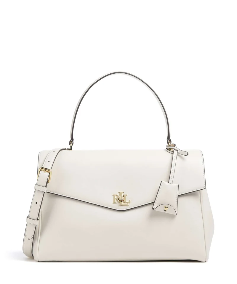 Lauren Ralph Lauren Farrah Medium Bolso de mano soft white