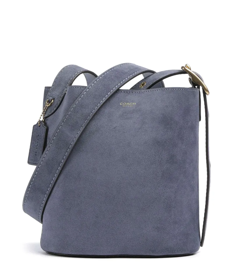 Coach Bleecker 21 Bucket bolso de mano light denim