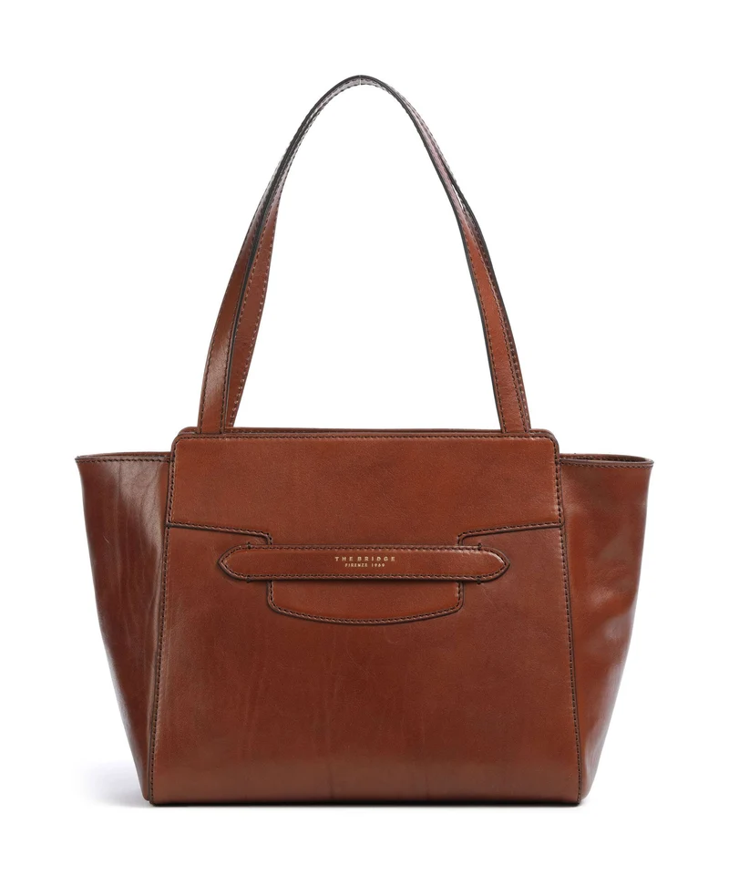 The Bridge Lucrezia Bolsa shopping marrone