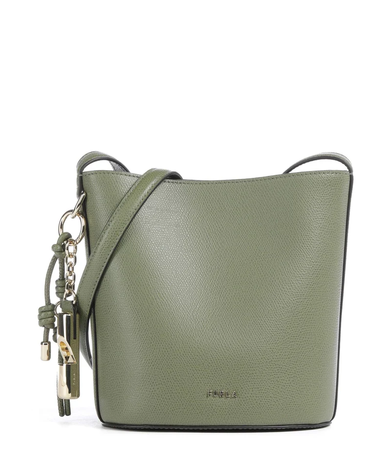 Furla Roxie Mini Bucket bolso de mano avocado