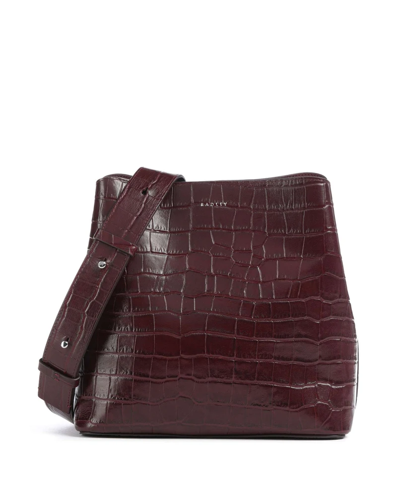 Radley London Dukes Place Bandolera dark cherry