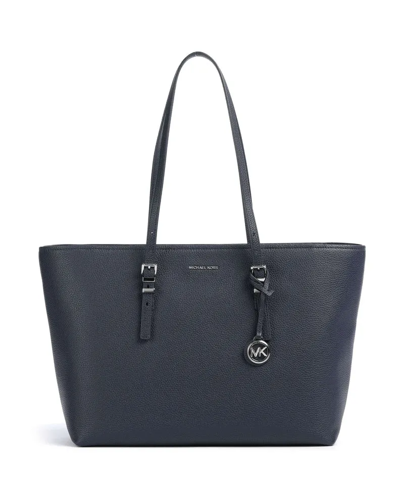 Michael Kors Quinn Large Bolsa shopping dress blues