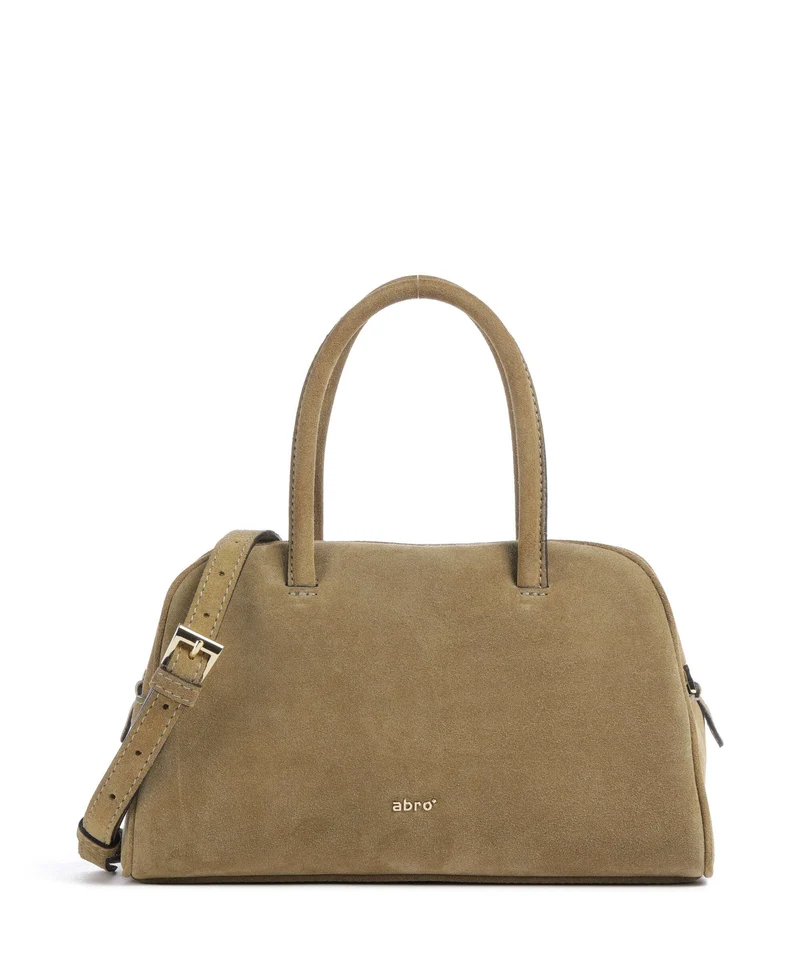 Abro Suede Amara Bolso de mano mud