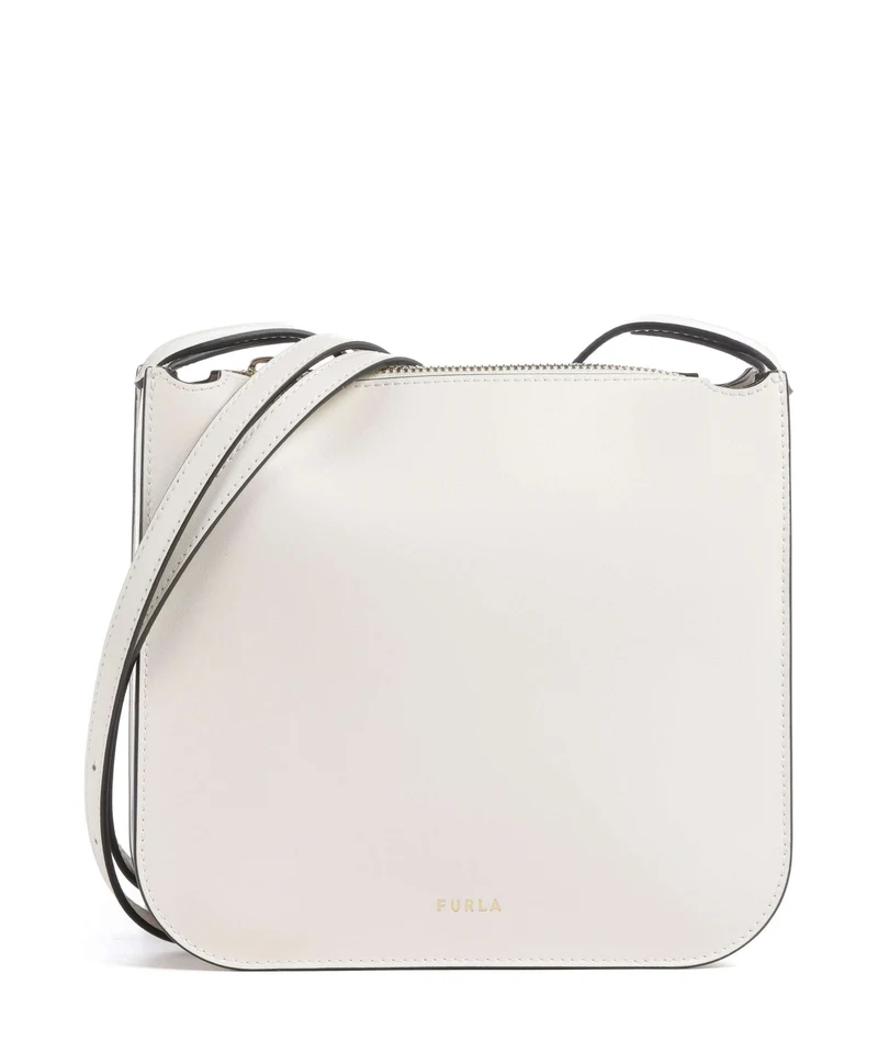 Furla Ava S Bandolera panna