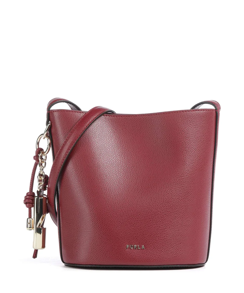Furla Roxie Mini Bucket bolso de mano ciliegia