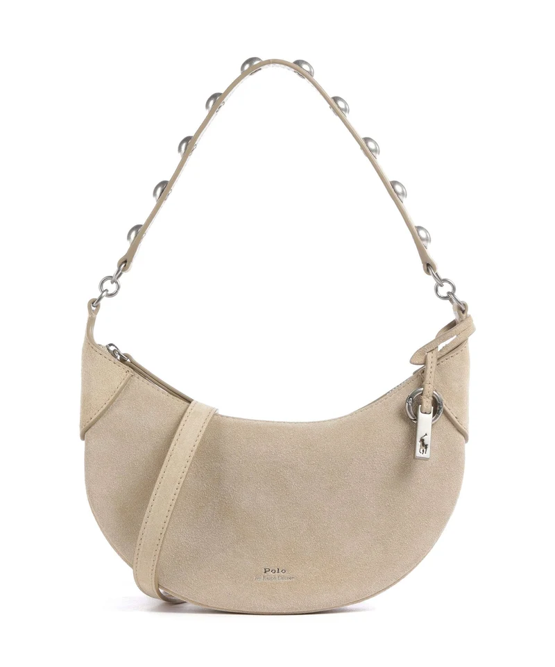 Polo Ralph Lauren ID Collection Small Bolso de hombro cashew