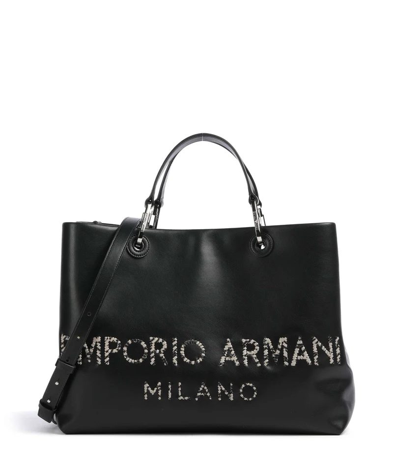 Emporio Armani My EA M Bolso de mano nero/cappuccino