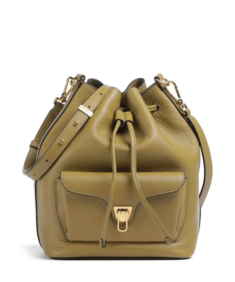 Coccinelle Beat Generation Bucket bolso de mano seagrass