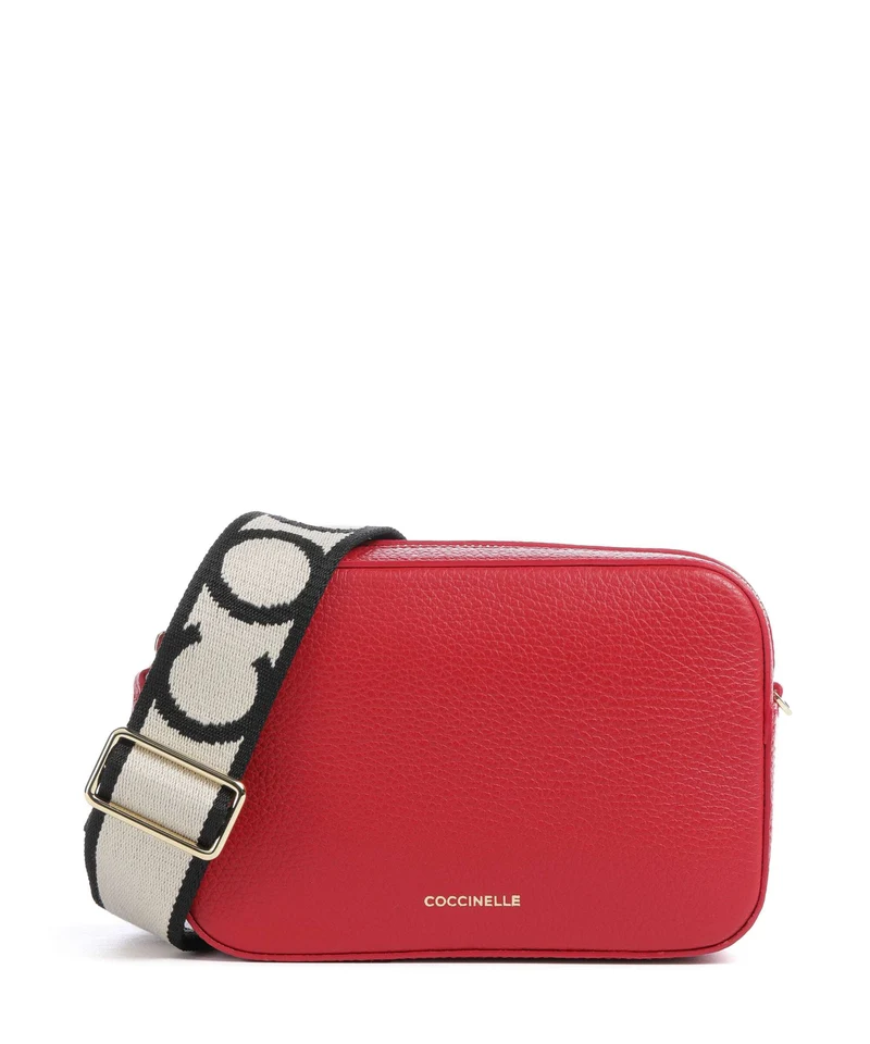 Coccinelle Tebe Bandolera scarlet