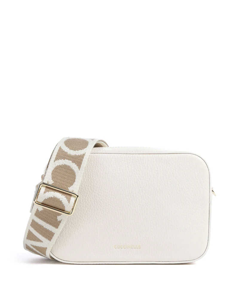Coccinelle Tebe Bandolera pearl