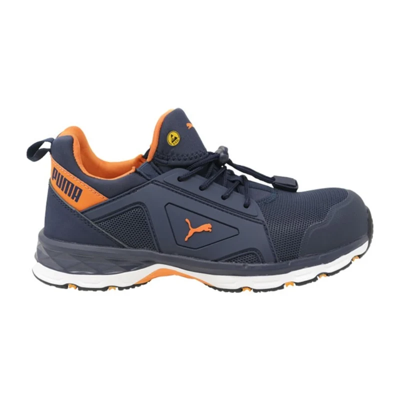 Puma Tenis de Seguridad Chase Low Azul/Naranja