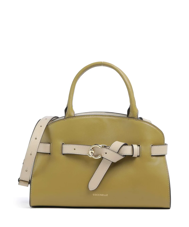 Coccinelle Sabine New Tricolor Bolso de mano seagrass/pearl/sandshell