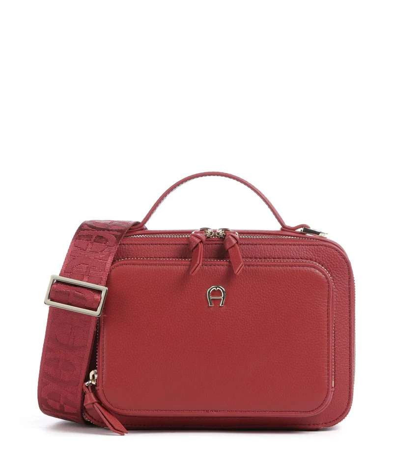 Aigner Zita S Bandolera burnt red