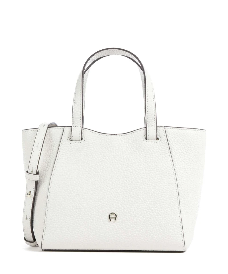 Aigner Pura S Bolso de mano cotton white