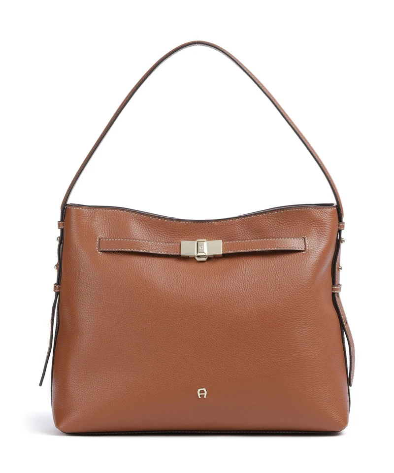 Aigner Farah M Bolso de hobo cognac brown