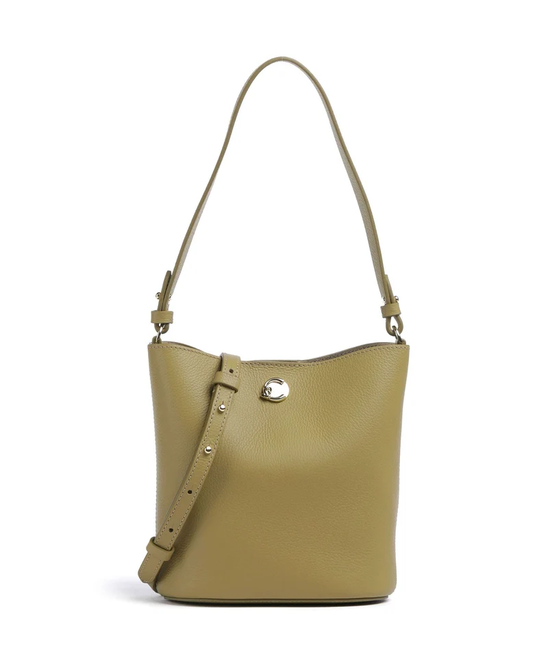 Coccinelle Nikla Bucket bolso de mano seagrass/sandshell