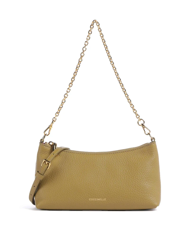 Coccinelle Aura Bolso de hombro seagrass
