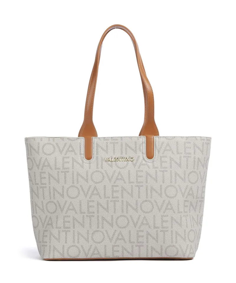 Valentino Bags Regina Re Bolsa shopping beige/natur