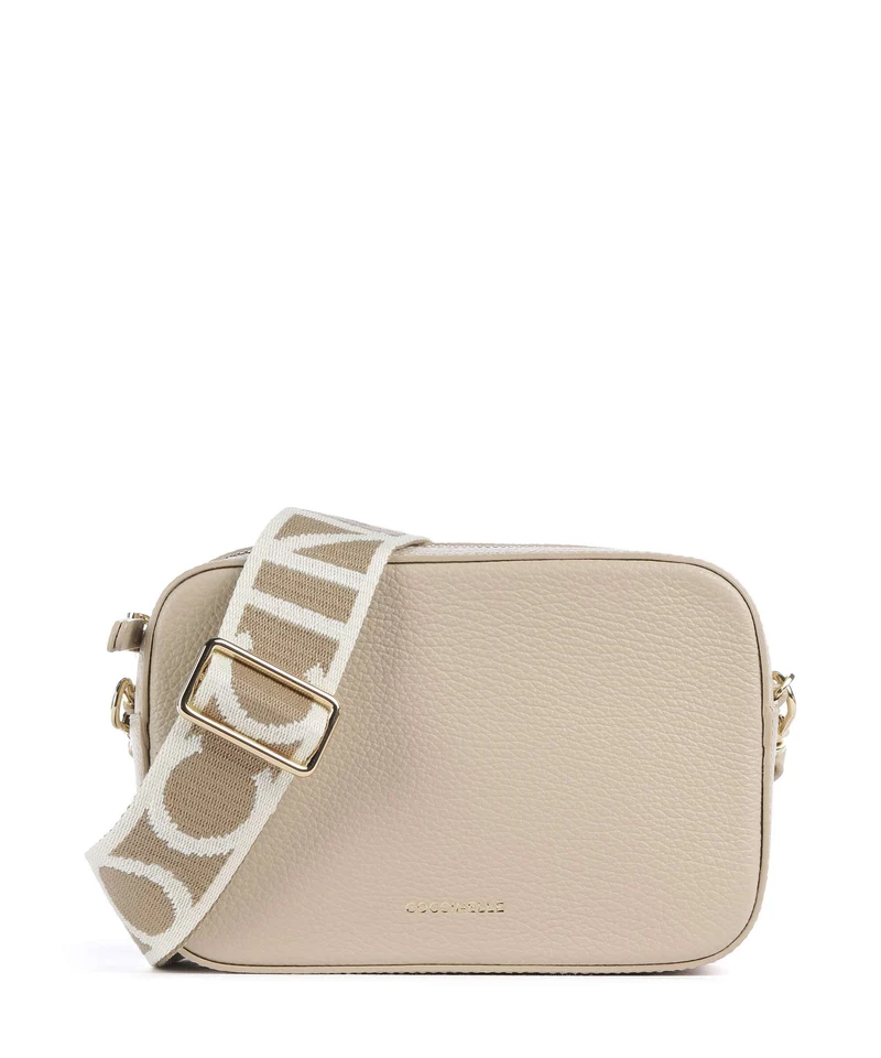 Coccinelle Tebe Bandolera sandshell