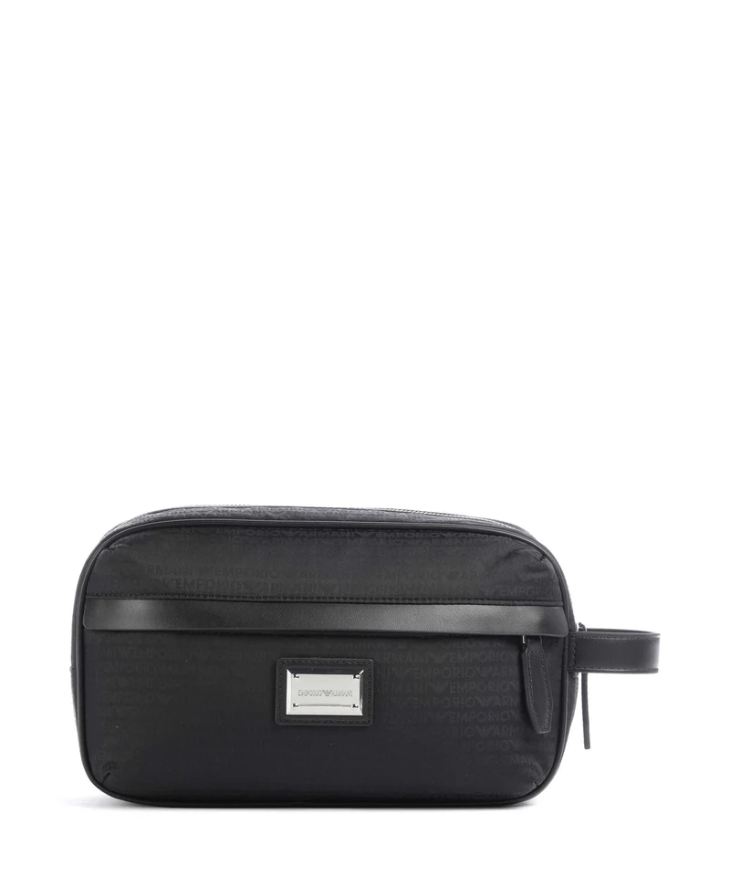 Emporio Armani Monogram Neceser black beauty