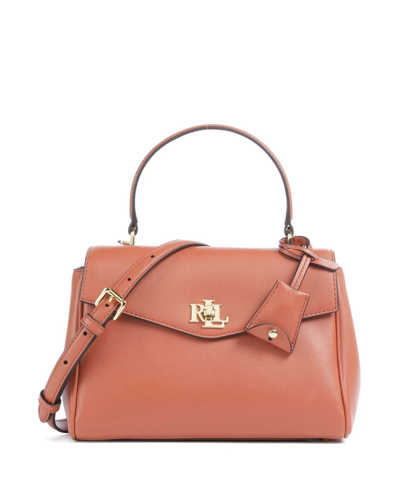 Lauren Ralph Lauren Farrah Small Bolso de mano red terracotta