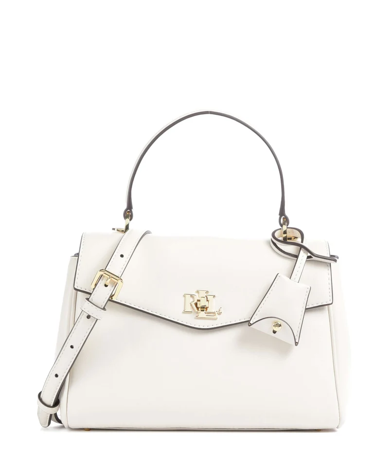 Lauren Ralph Lauren Farrah Small Bolso de mano soft white