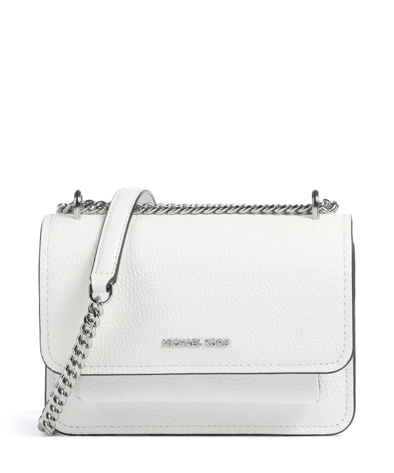 Michael Kors Claire Small Bolso de hombro optic white