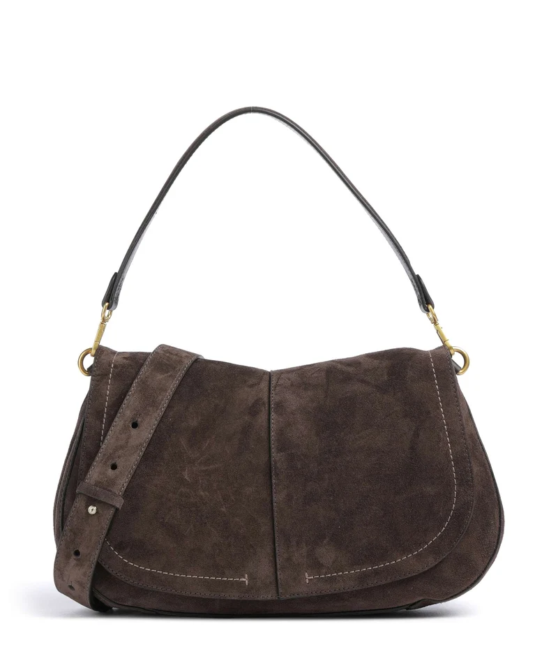 Gianni Chiarini Helena Round Bolso de hombro moka