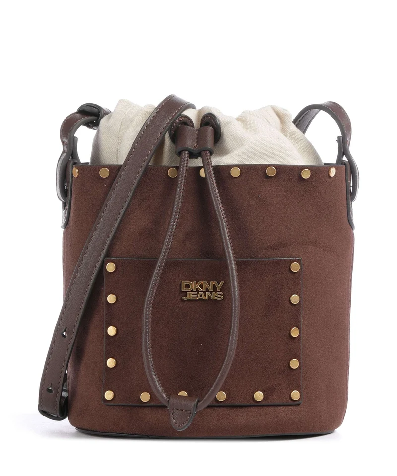 DKNY Payton Bucket bolso de mano almond