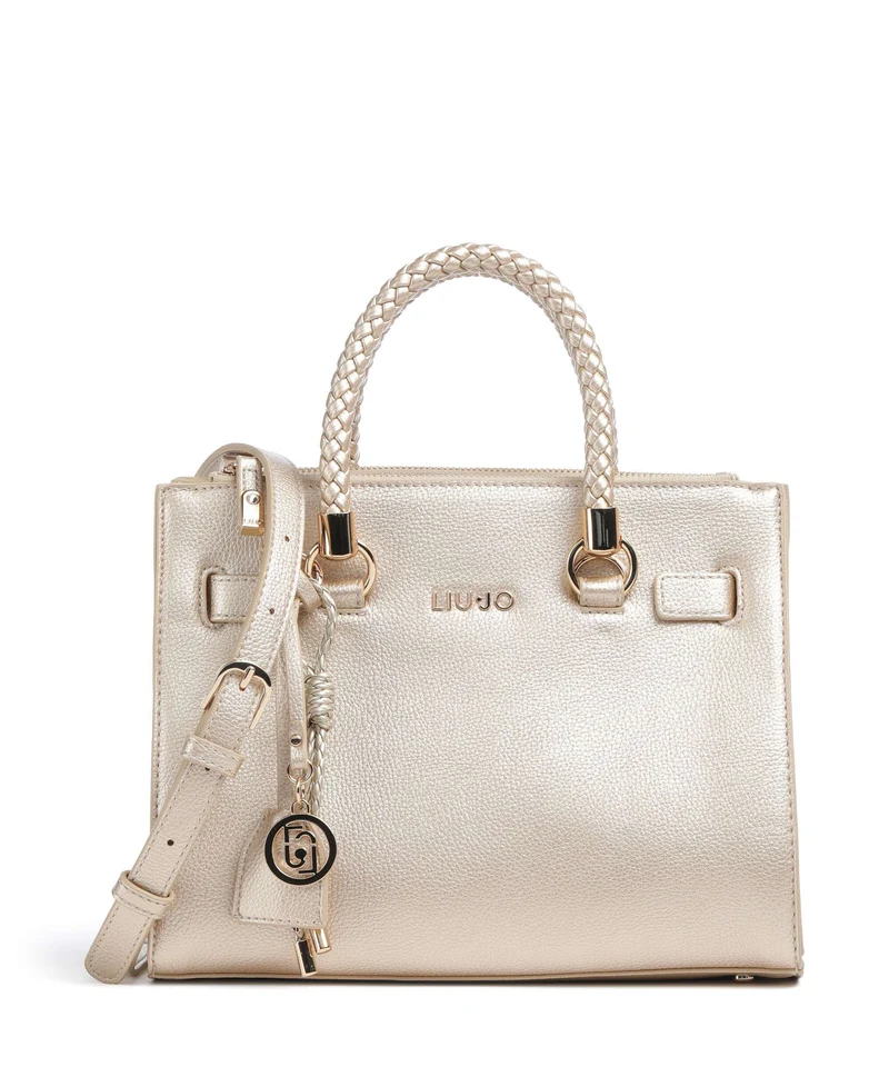 Liu Jo Manhattan S Bolso de mano light gold